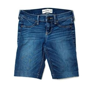 Abercrombie kids girls 14Y Bermuda jean shorts
